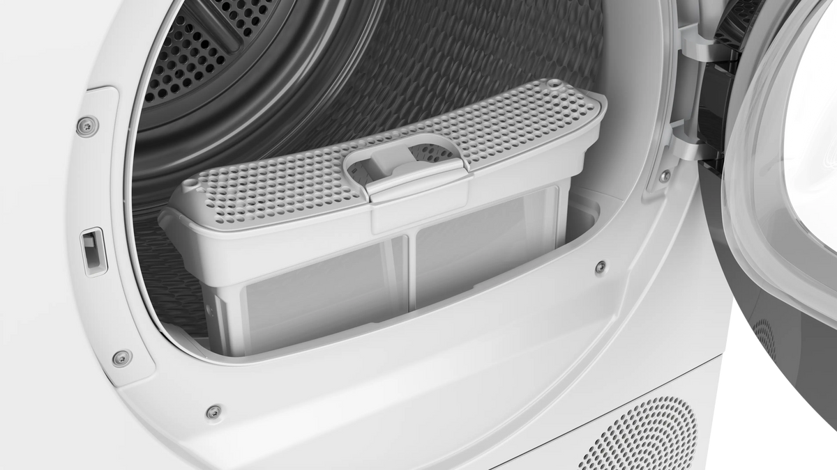 Bosch Series 4 WTH85223GB - White 8KG Heat Pump Condenser Dryer - A++ energy