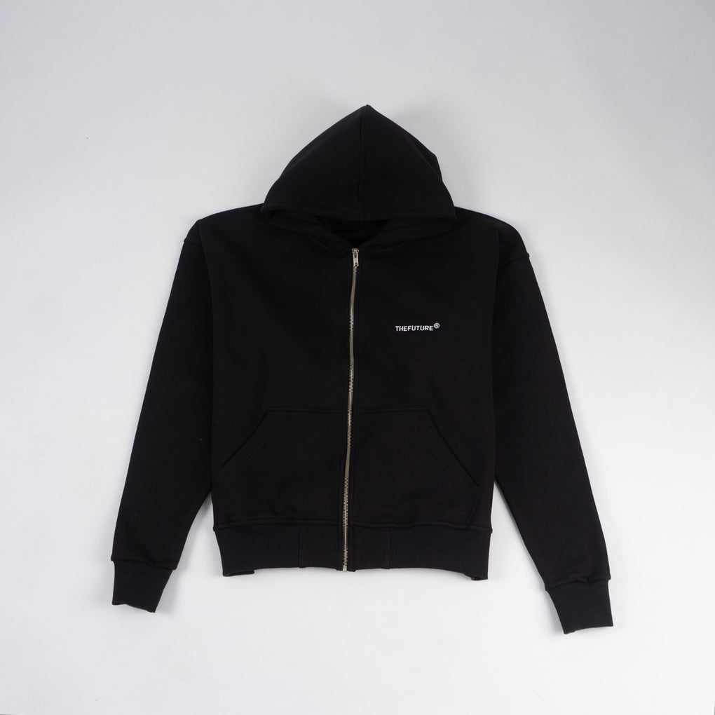 Basic best sale zipper hoodie