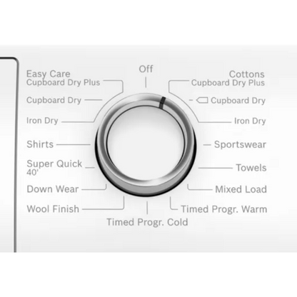 Bosch Series 4 WTH85223GB - White 8KG Heat Pump Condenser Dryer - A++ energy