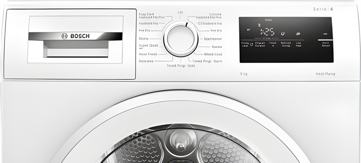 Bosch Series 4 WTH85225GB - White 8KG Heat Pump Condenser Dryer - A++ energy