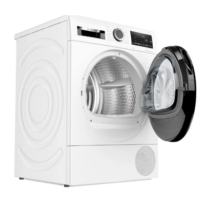 Bosch Series 6 WQG24509GB - White 9KG Heat Pump Condenser Dryer, - A++ energy - Display
